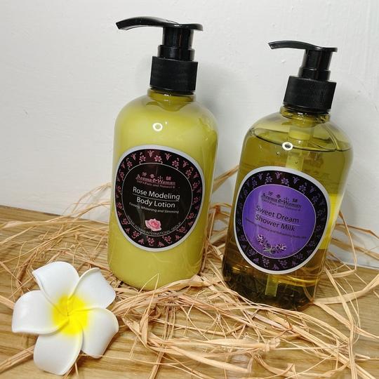 《芳香小舖》 2款必備肌膚保養 紫色夢境沐浴乳、玫瑰緊膚身體乳，值得妳擁有！
